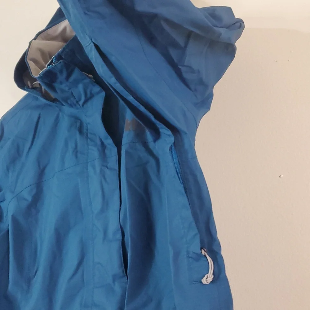 Rei Co-Op Peak 2.5L Rain Jacket Size Small Womens Blue/Green - Picture 4 of 15